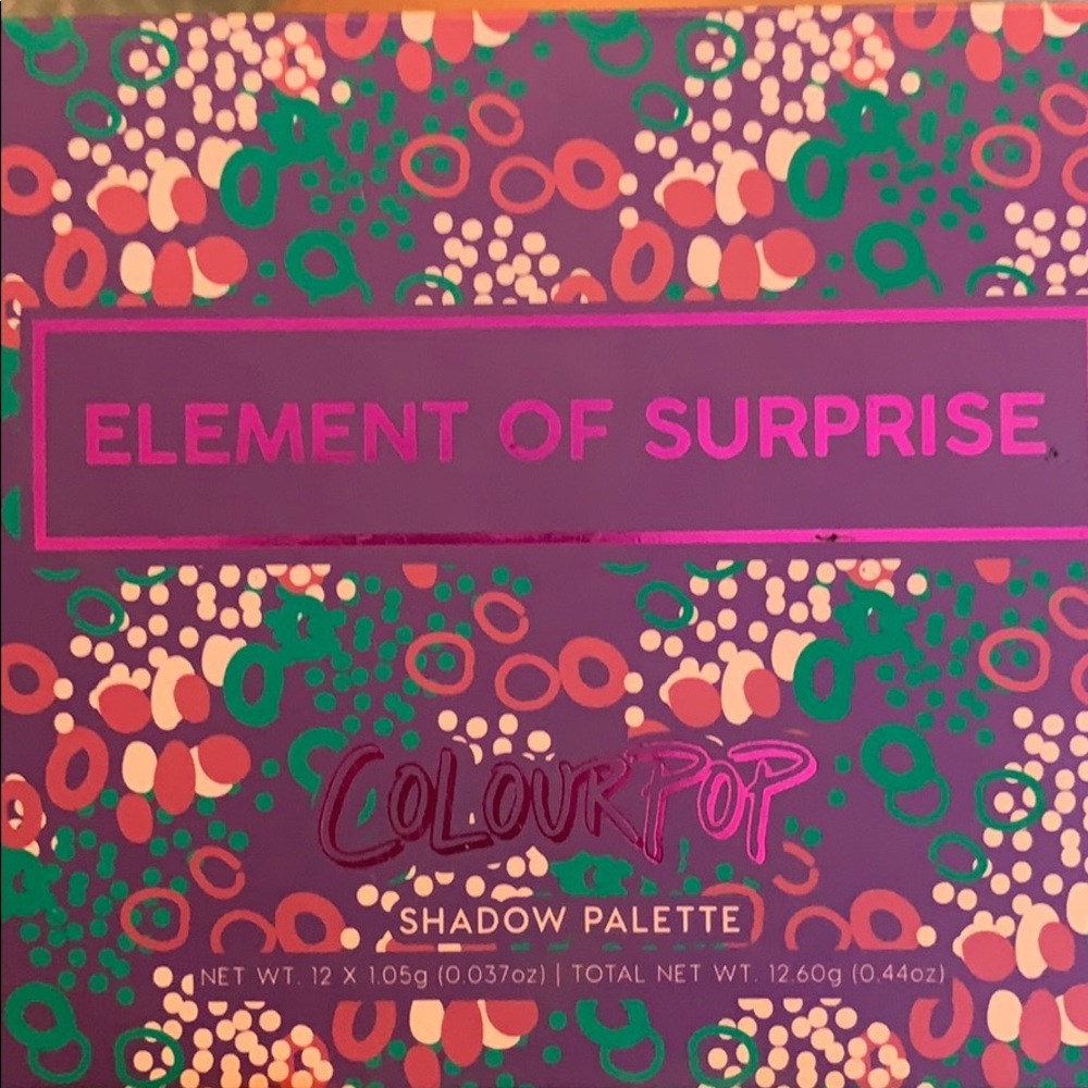 Colourpop Element of Surprise eyeshadow palette